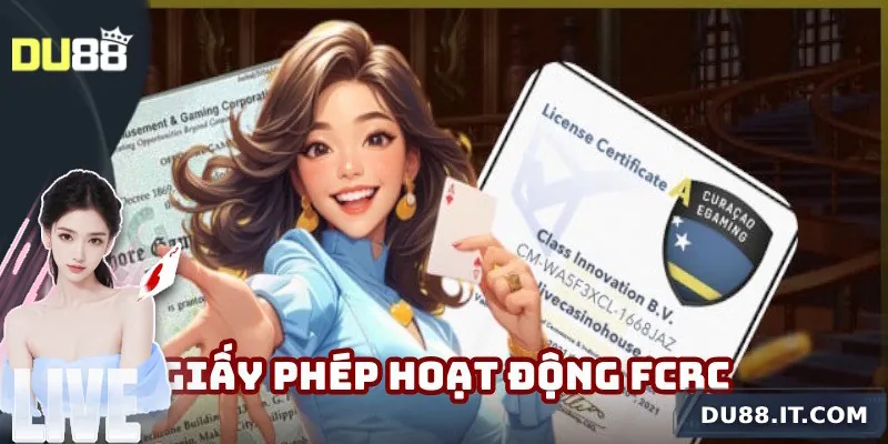 Giới thiệu Du88 đạt được chứng chỉ FCRC