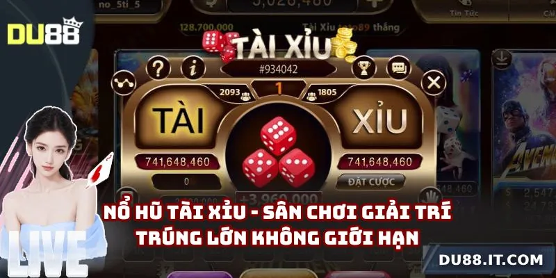 nổ hũ tài xỉu du88